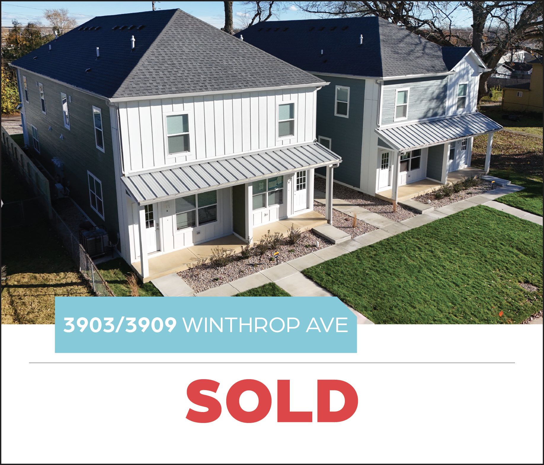 3909 & 3903 Winthrop Street